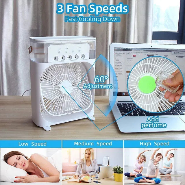 Cool Air, Clean Living | 2-in-1 Purifier & Fan | Breathe Easy Anywhere