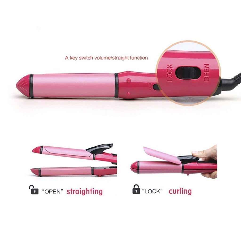 2 in 1 Nova Hair Straightener and Curler