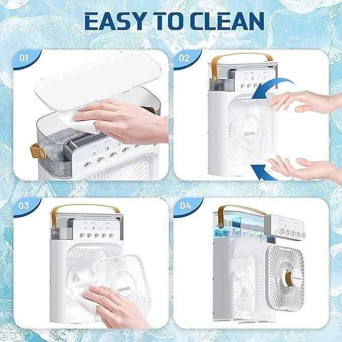 Cool Air, Clean Living | 2-in-1 Purifier & Fan | Breathe Easy Anywhere