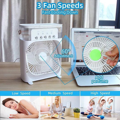 Cool Air, Clean Living | 2-in-1 Purifier & Fan | Breathe Easy Anywhere