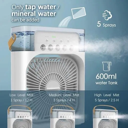 Cool Air, Clean Living | 2-in-1 Purifier & Fan | Breathe Easy Anywhere
