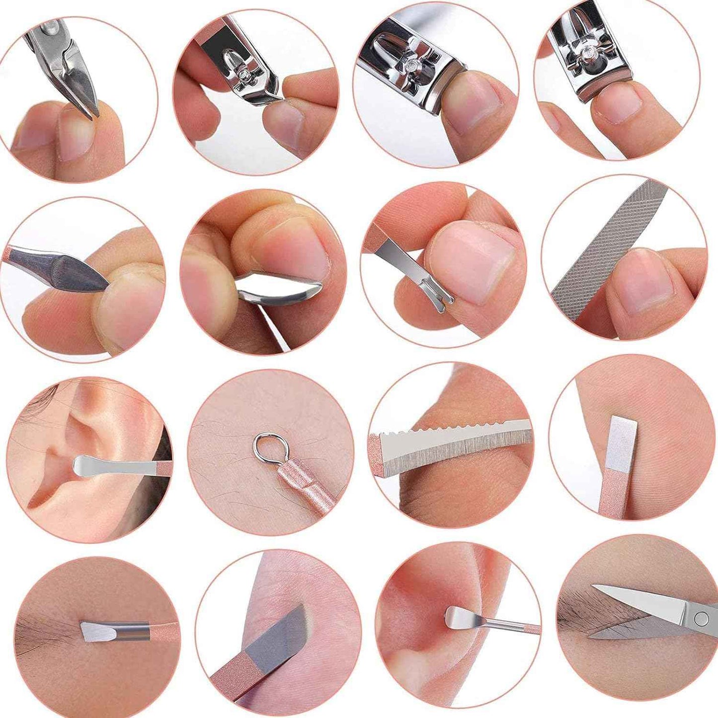 16 in 1 Manicure Set Nail Cutter